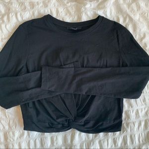 Forever 21 Cropped Long Sleeve